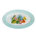 Parrot Bloom Oval Platter (1 Piece)