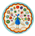The Jewelled Peacock Tapas Plate (Set of 4)