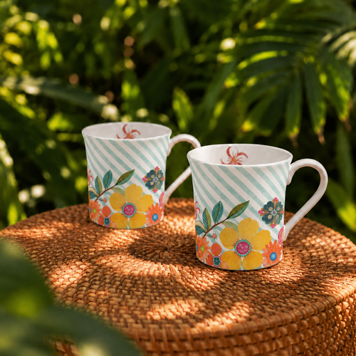 Gem Garden Mugs (Set of 2)